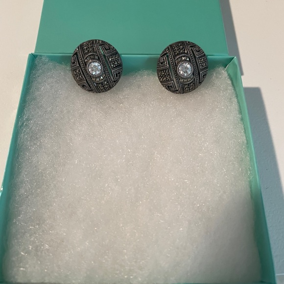 “VINTAGE” Authentic Judith Jack Earrings! - Picture 4 of 9